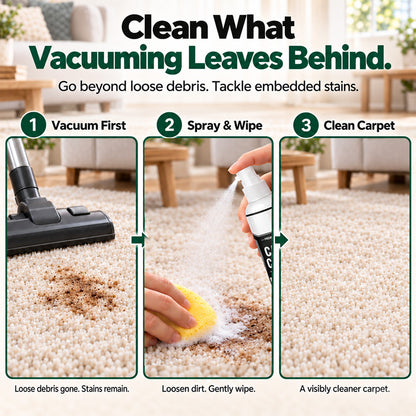 🧼Deep Clean Carpet & Upholstery Spray – Target Stains on Rugs, Sofas & Car Seats