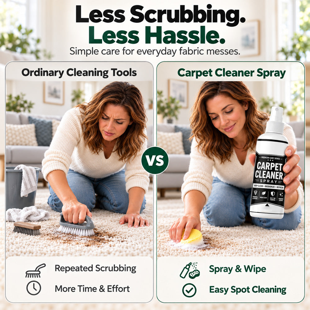 🧼Deep Clean Carpet & Upholstery Spray – Target Stains on Rugs, Sofas & Car Seats