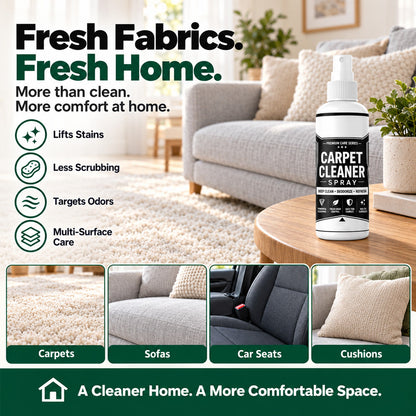 🧼Deep Clean Carpet & Upholstery Spray – Target Stains on Rugs, Sofas & Car Seats