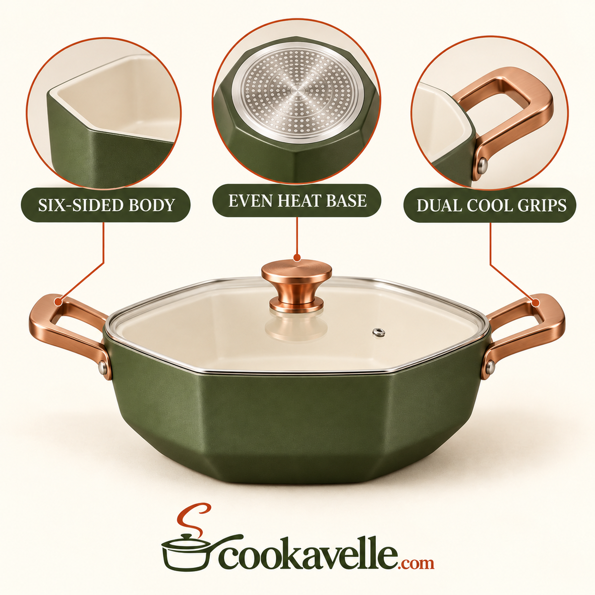 Cookavelle® Everyday Casserole Pan