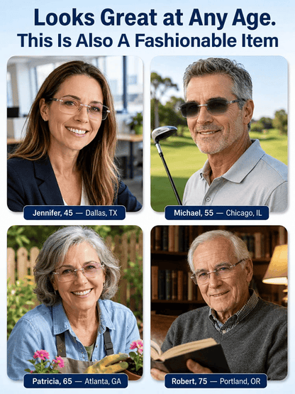 🔥LAST DAY 70% OFF ✨[Regain Your Youthful Vision] Smart Zoom Diamond-Cut Reading Glasses
