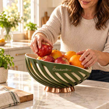 Cookavelle® Signature Sculpted Fruit Bowl
