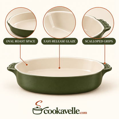Cookavelle® Signature Round Baking Dish