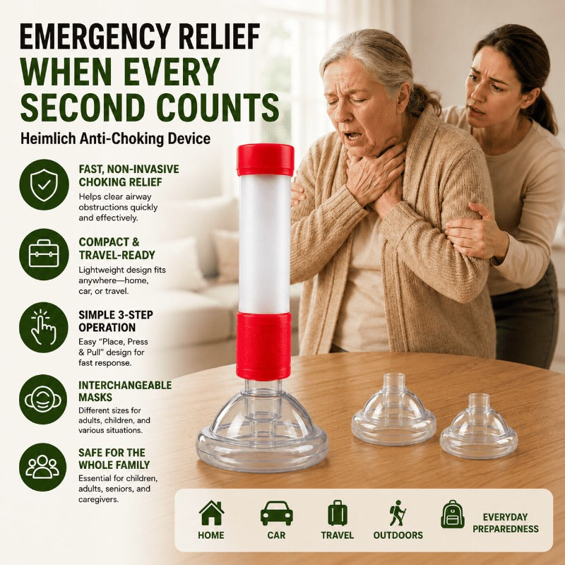 Cookavelle® Emergency Choking Relief Kit