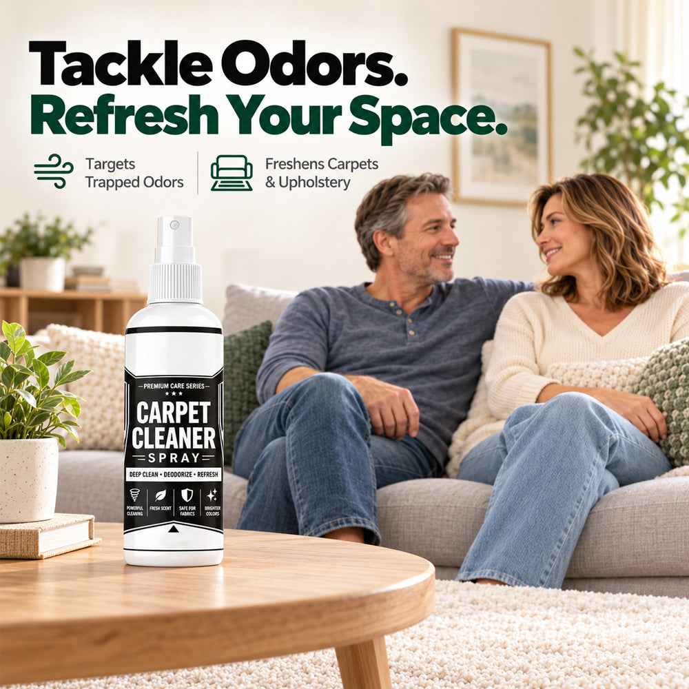 🧼Deep Clean Carpet & Upholstery Spray – Target Stains on Rugs, Sofas & Car Seats