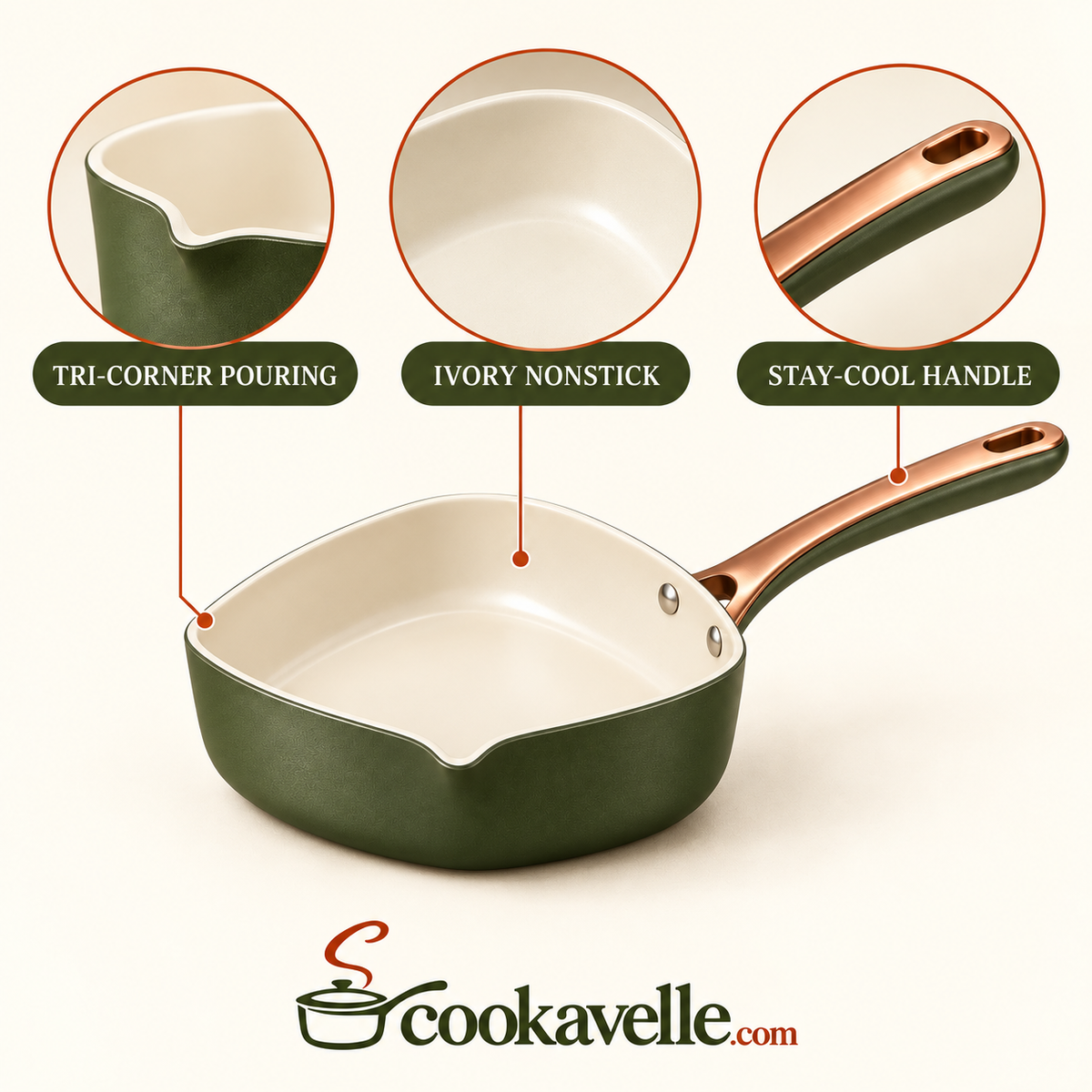 Cookavelle® Heritage Hand-Crank Grinder