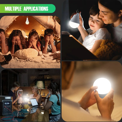 💡🔥LAST DAY 50% OFF ✨Rechargeable Emergency Light Bulbs – Stay Lit During Outages