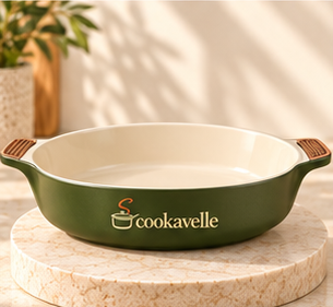 Cookavelle® Signature Round Baking Dish