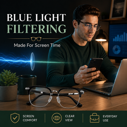 Cookavelle® Ultra Light Anti Blue Presbyopic Glasses