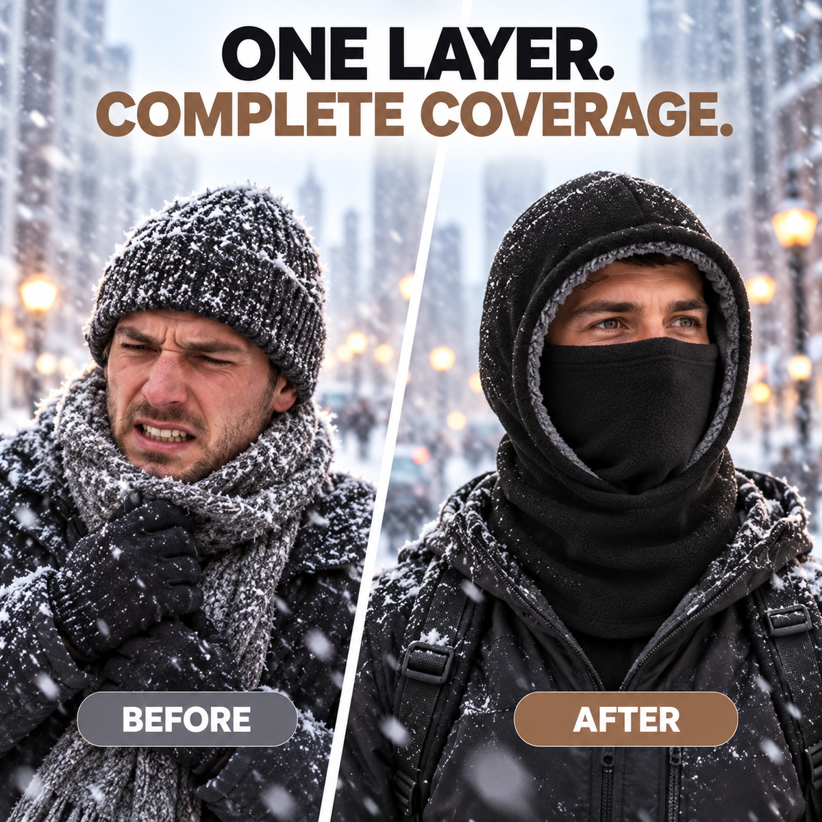 🧣🔥LAST DAY 70% OFF ✨Windproof 3-in-1 Winter Hat, Mask & Neck Warmer