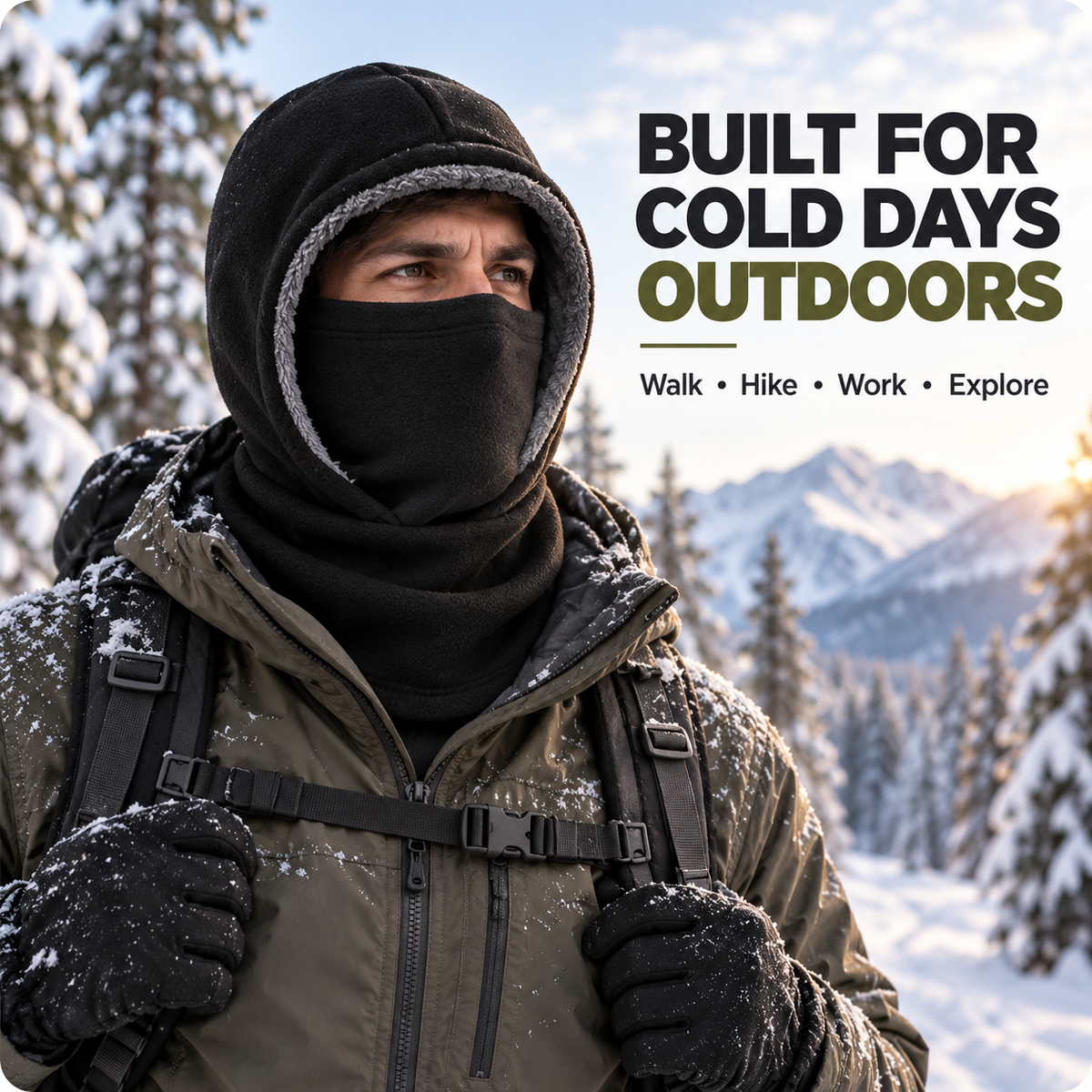 🧣🔥LAST DAY 70% OFF ✨Windproof 3-in-1 Winter Hat, Mask & Neck Warmer