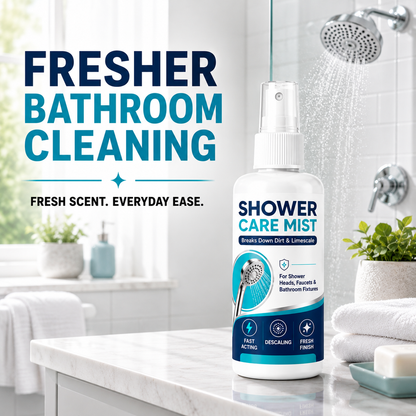 🔥LAST DAY 50% OFF ✨ Shower Limescale Remover Spray – Tackle Hard Water Buildup