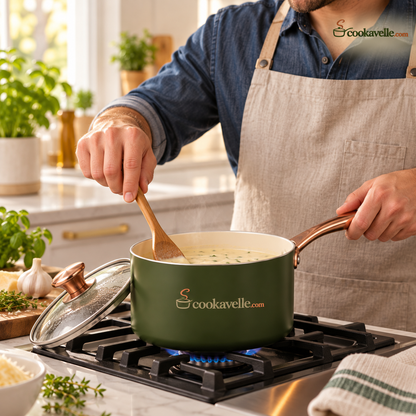 Cookavelle® Everyday Saucepan with Lid