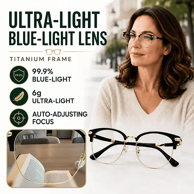 Cookavelle® Ultra Light Anti Blue Presbyopic Glasses