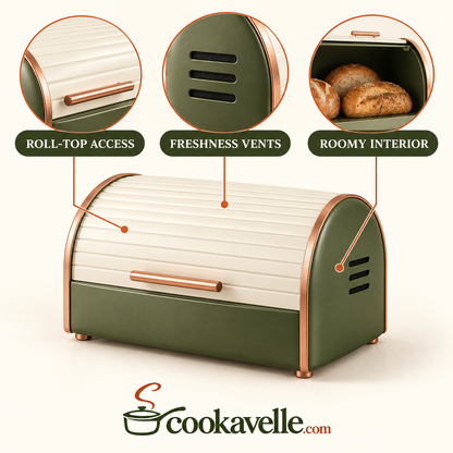 Cookavelle® Heritage Bread Box