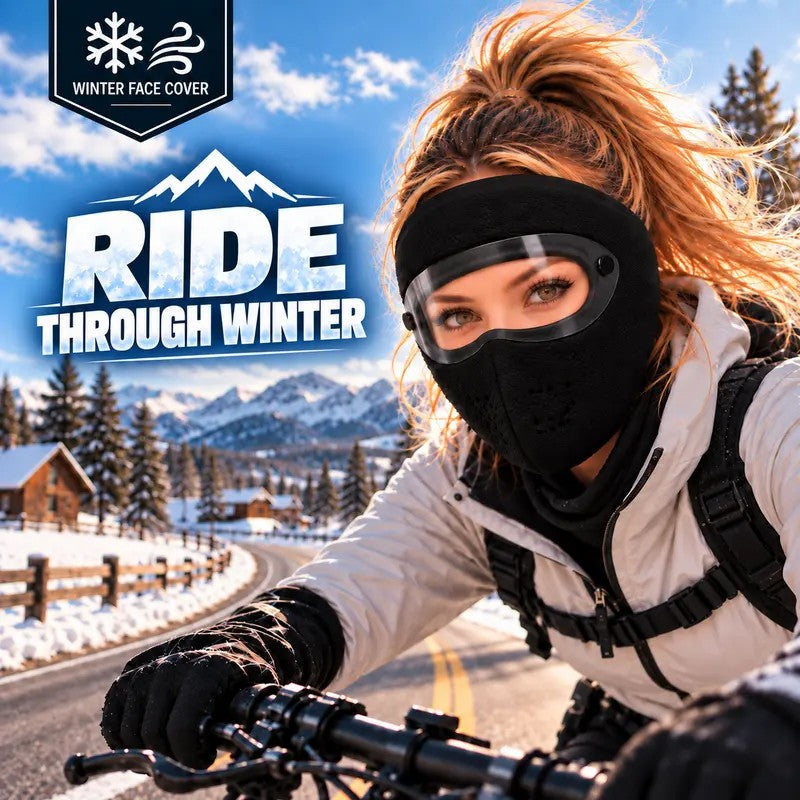 Cookavelle® Fleece-Lined Winter Face Mask with Detachable Goggles upsell