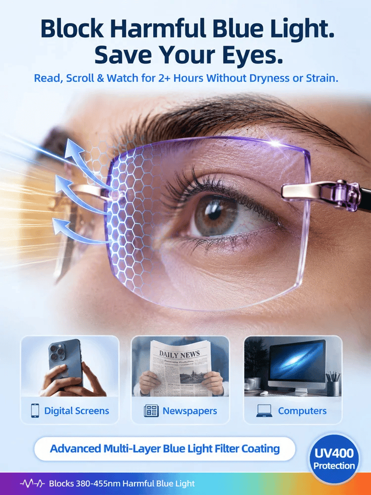 🔥LAST DAY 70% OFF ✨[Regain Your Youthful Vision] Smart Zoom Diamond-Cut Reading Glasses