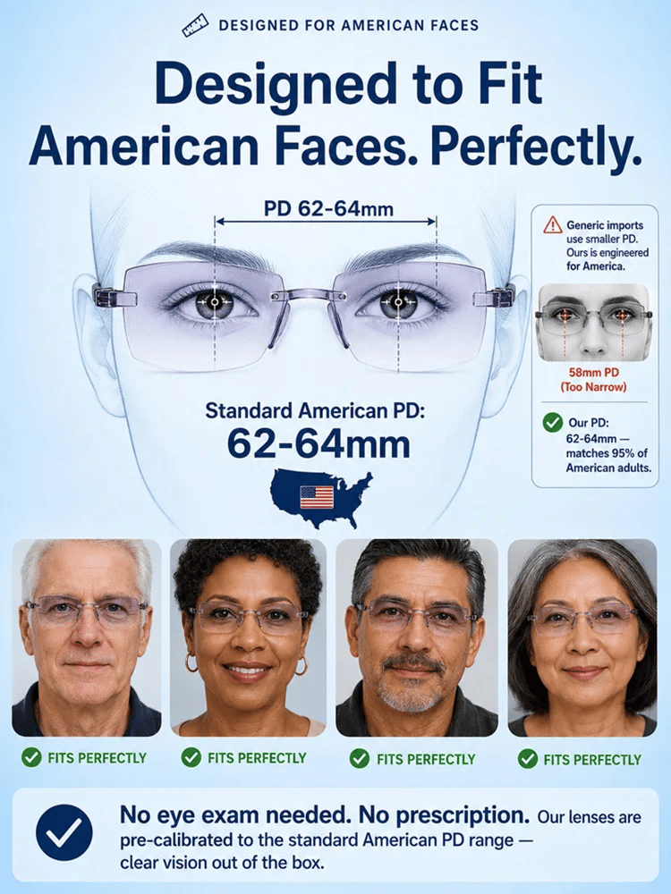 🔥LAST DAY 70% OFF ✨[Regain Your Youthful Vision] Smart Zoom Diamond-Cut Reading Glasses