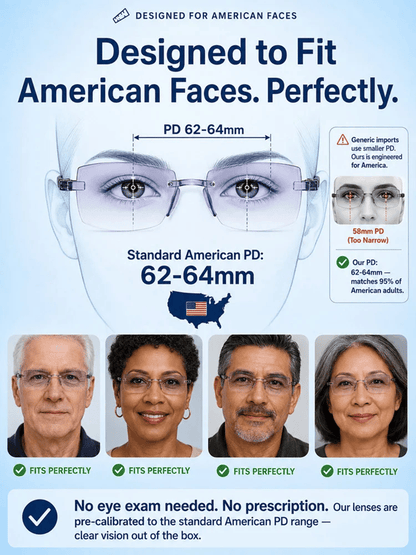 🔥LAST DAY 70% OFF ✨[Regain Your Youthful Vision] Smart Zoom Diamond-Cut Reading Glasses