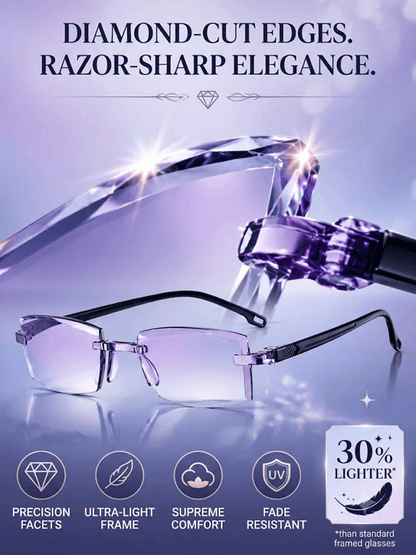 🔥LAST DAY 70% OFF ✨[Regain Your Youthful Vision] Smart Zoom Diamond-Cut Reading Glasses