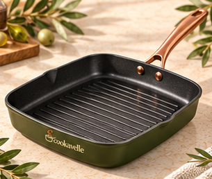 Cookavelle® Signature Square Grill Pan